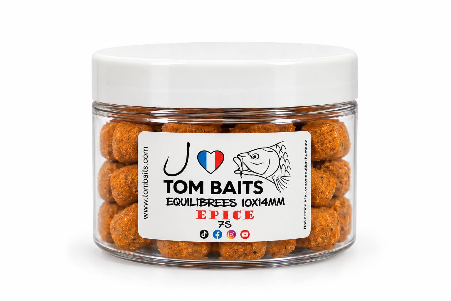 Bouillettes équilibrées TOMBAITS