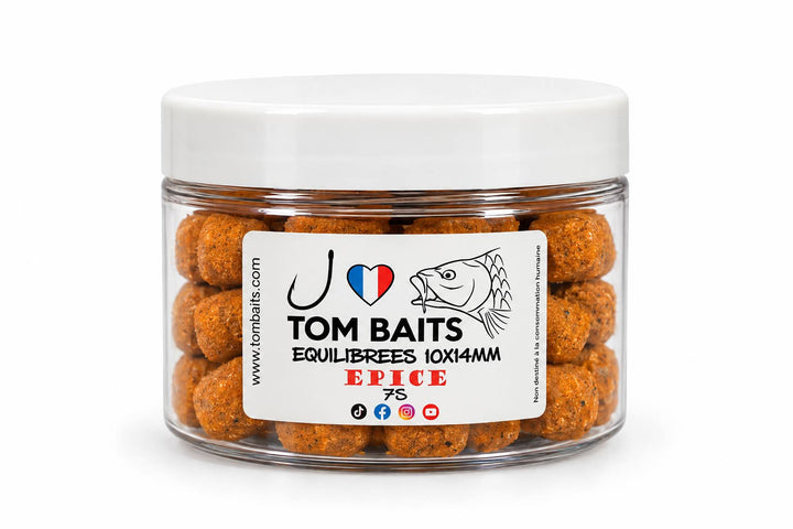 Bouillettes équilibrées TOMBAITS