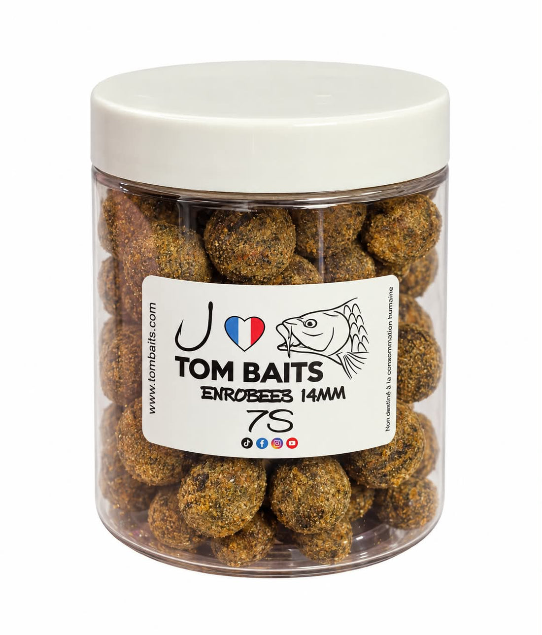 Bouillettes enrobées TOMBAITS