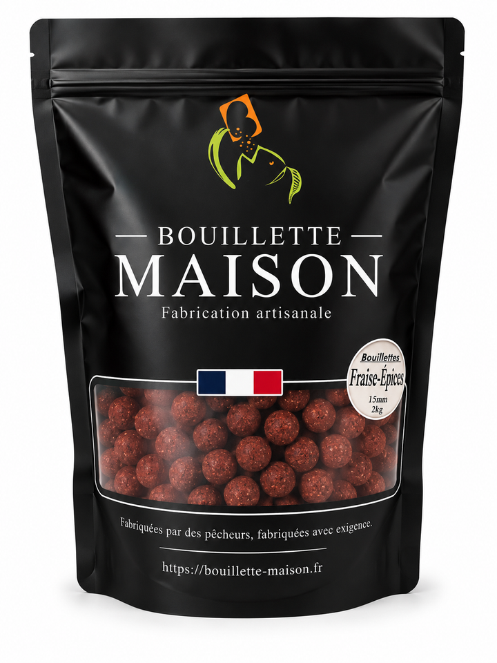 Bouillettes stabilisées  15mm BOUILLETTE MAISON (2kg)