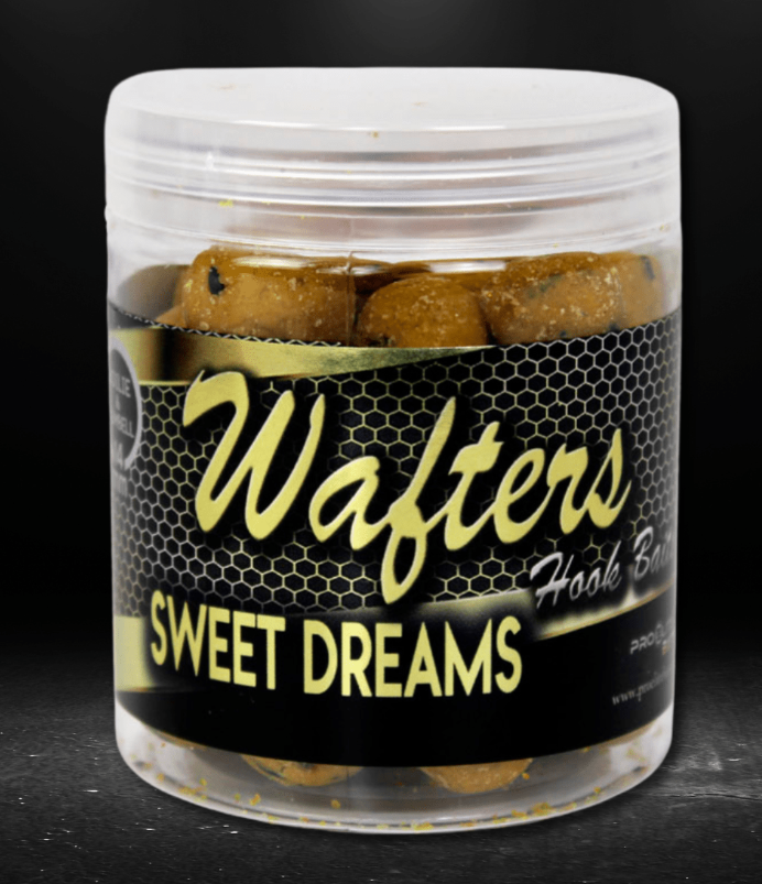 GOLD wafter boilles + dumbell 14mm (4 parfums)