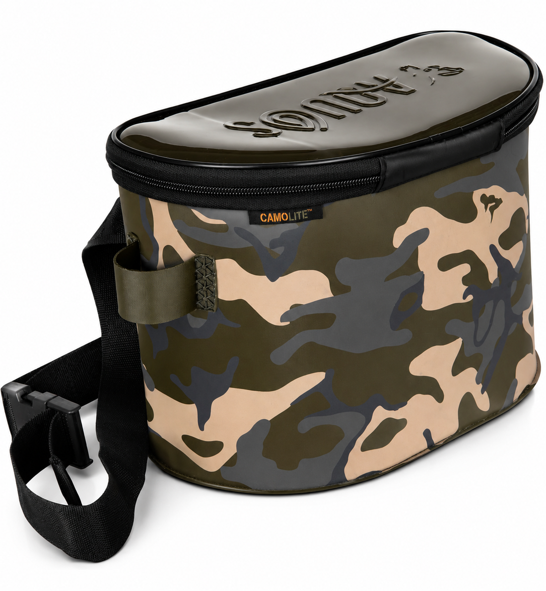 Sac d'Amorçage Fox Aquos Camo Bait Belt 8 L