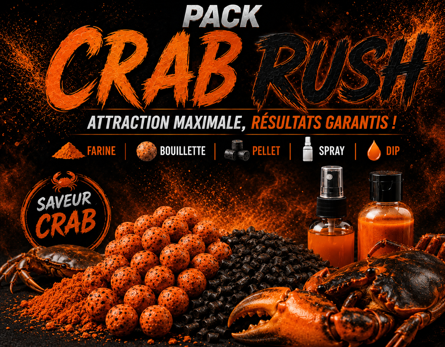 💥 PACK RUSH (golden ou thaï , Crab )💥