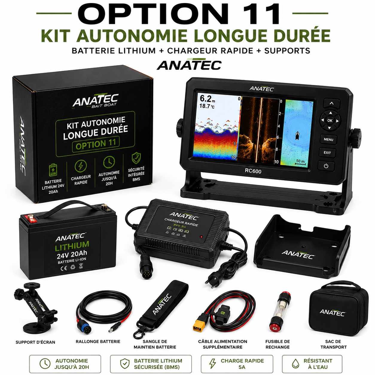 Monocoque S ANATEC ( lire option en description )