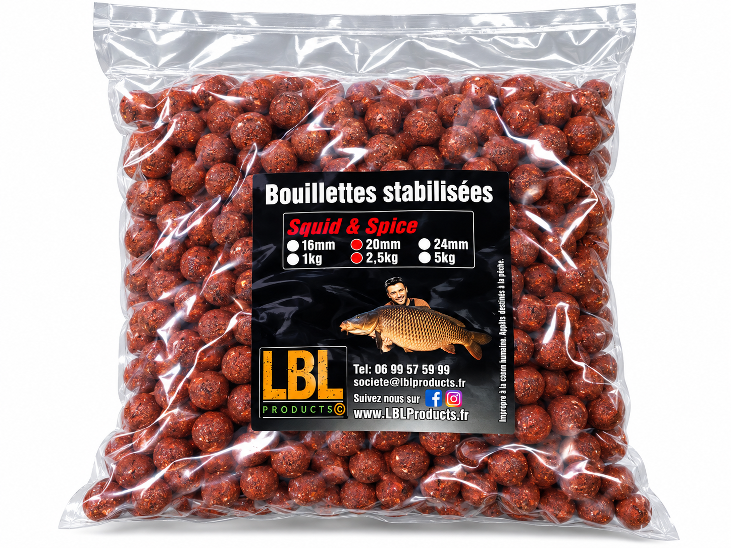 Bouillette squid & Spice LBL PRODUCT