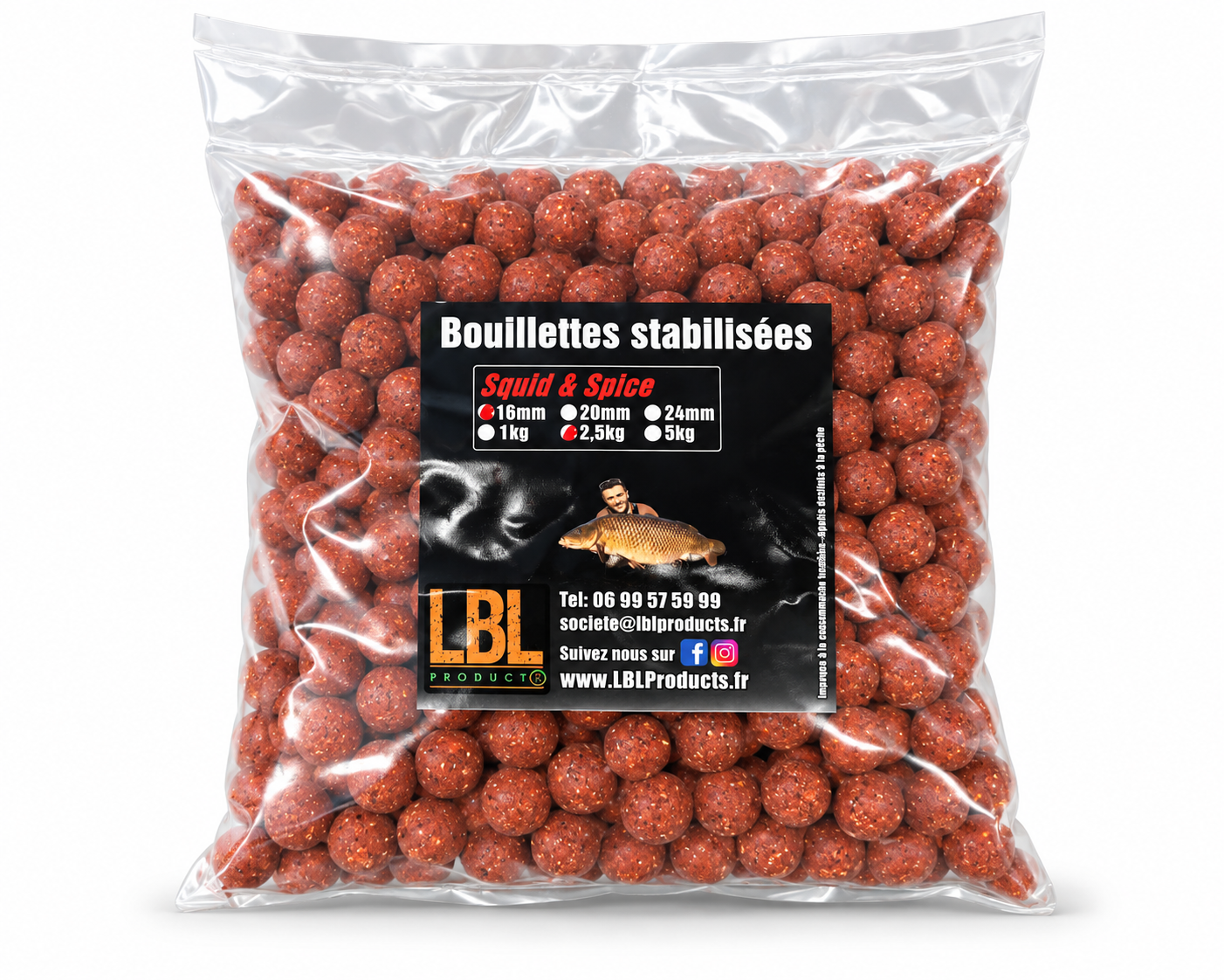 Bouillette squid & Spice LBL PRODUCT