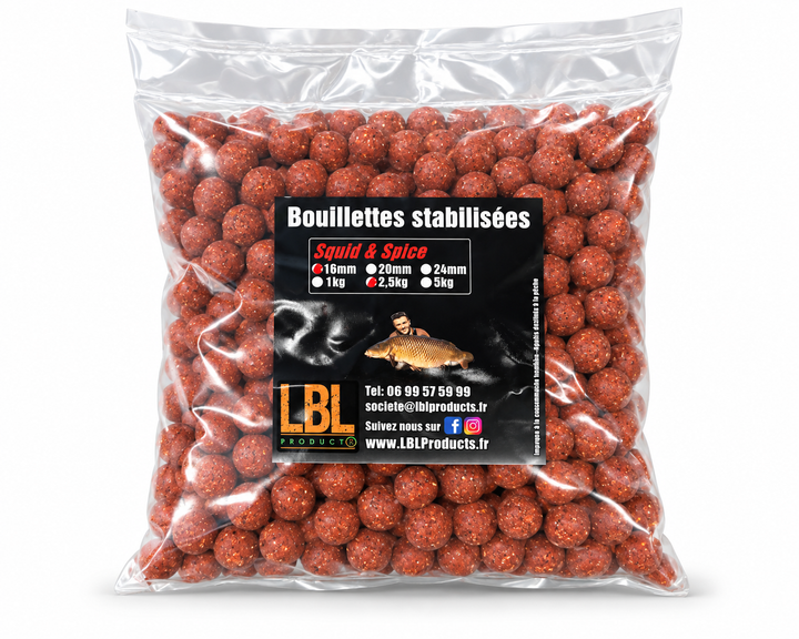 Bouillette squid & Spice LBL PRODUCT