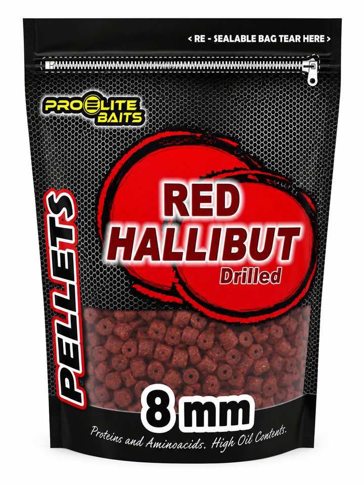 Pellets percés HALLIBUT 1Kg