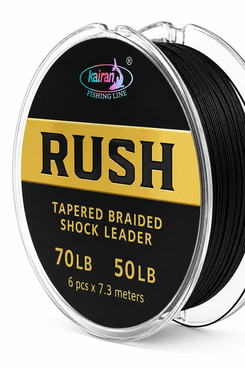 Tête de ligne Rush Katran conique tresse