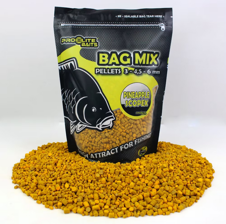 BAG MIX pellets 3mm/4,5mm/6mm 800g